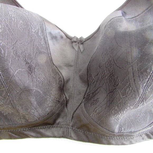 JUST MY SIZE Soft Cup Bra - Black - 46D - NEW - Picture 5 of 10